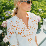 Cordelia Coatue Dress - Blanc