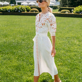 Cordelia Coatue Dress - Blanc