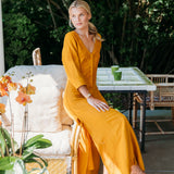 Chloe Caftan - Saffron