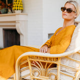 Chloe Caftan - Saffron