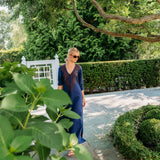 Chloe Caftan - Peacoat