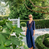 Chloe Caftan - Peacoat