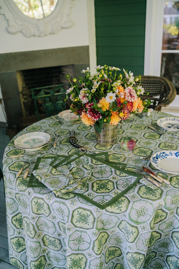 Olive Medallion Placemats