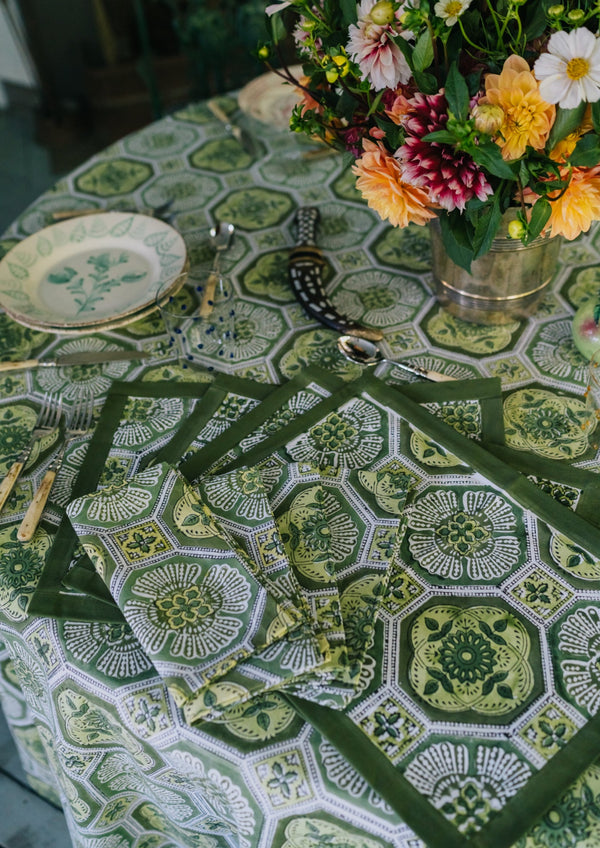 Olive Medallion Placemats