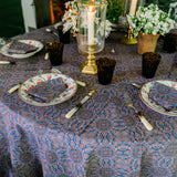 Peacoat Castillo Medallion Placemats