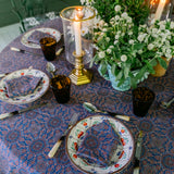 Peacoat Castillo Medallion Dinner Napkins