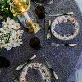 Peacoat Castillo Medallion Placemats
