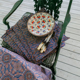 Peacoat Castillo Medallion Placemats
