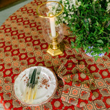 Clay Palazzo Tile Tablecloth