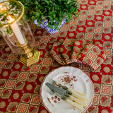 Clay Palazzo Tile Dinner Napkins