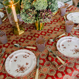 Clay Palazzo Tile Tablecloth