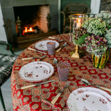 Clay Palazzo Tile Dinner Napkins