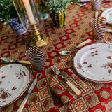 Clay Palazzo Tile Tablecloth