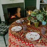 Clay Palazzo Tile Tablecloth