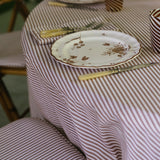 Coco Ticking Stripe Tablecloth (Round & Rectangular)