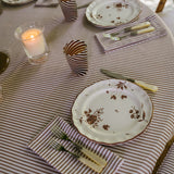 Coco Ticking Stripe Tablecloth (Round & Rectangular)