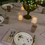 Coco Ticking Stripe Tablecloth (Round & Rectangular)