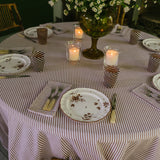 Coco Ticking Stripe Dinner Napkins