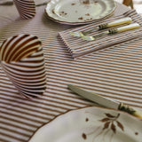 Coco Ticking Stripe Tablecloth (Round & Rectangular)