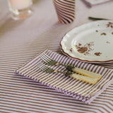 Coco Ticking Stripe Dinner Napkins