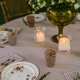 Coco Ticking Stripe Tablecloth (Round & Rectangular)