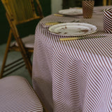 Coco Ticking Stripe Tablecloth (Round & Rectangular)