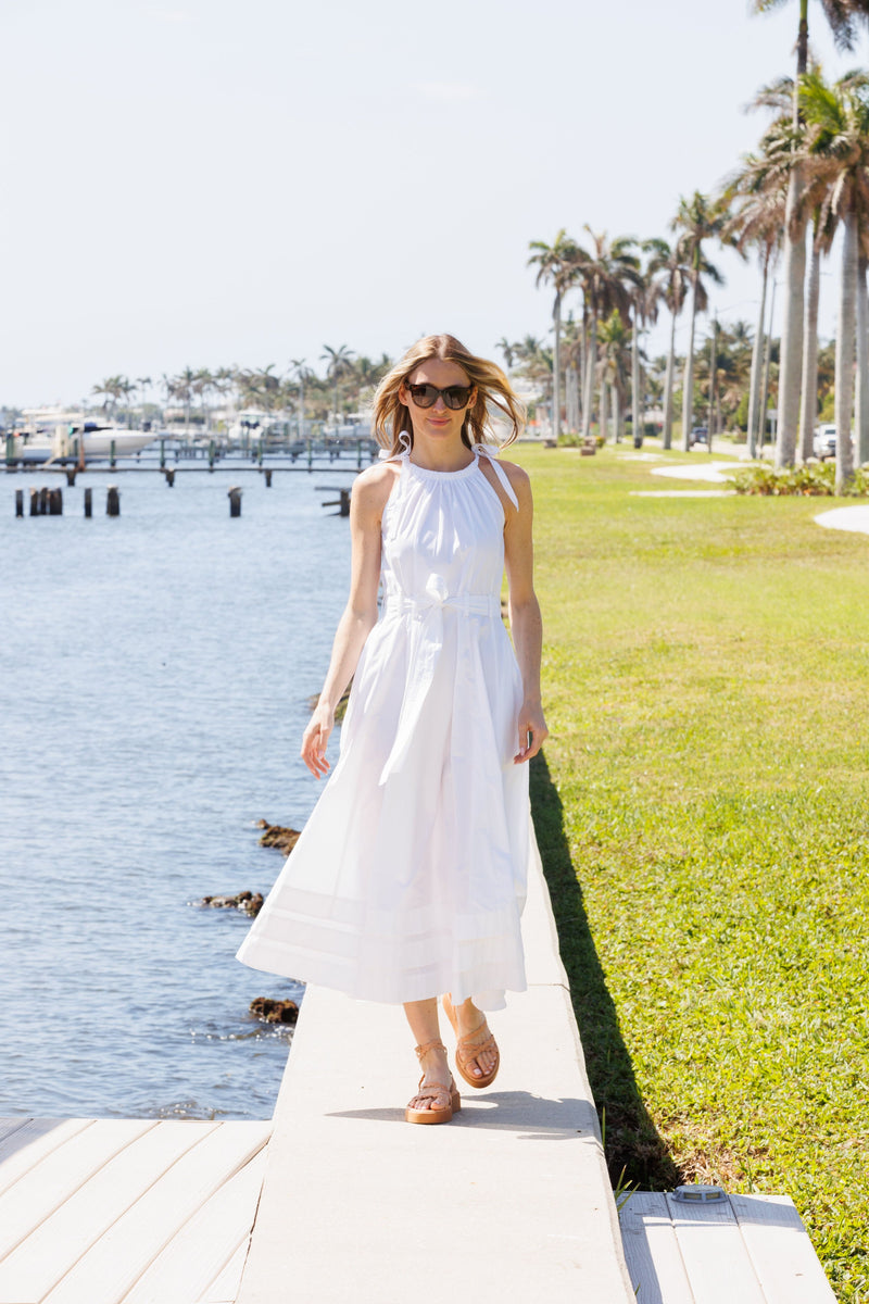 Cryder Dress - Blanc