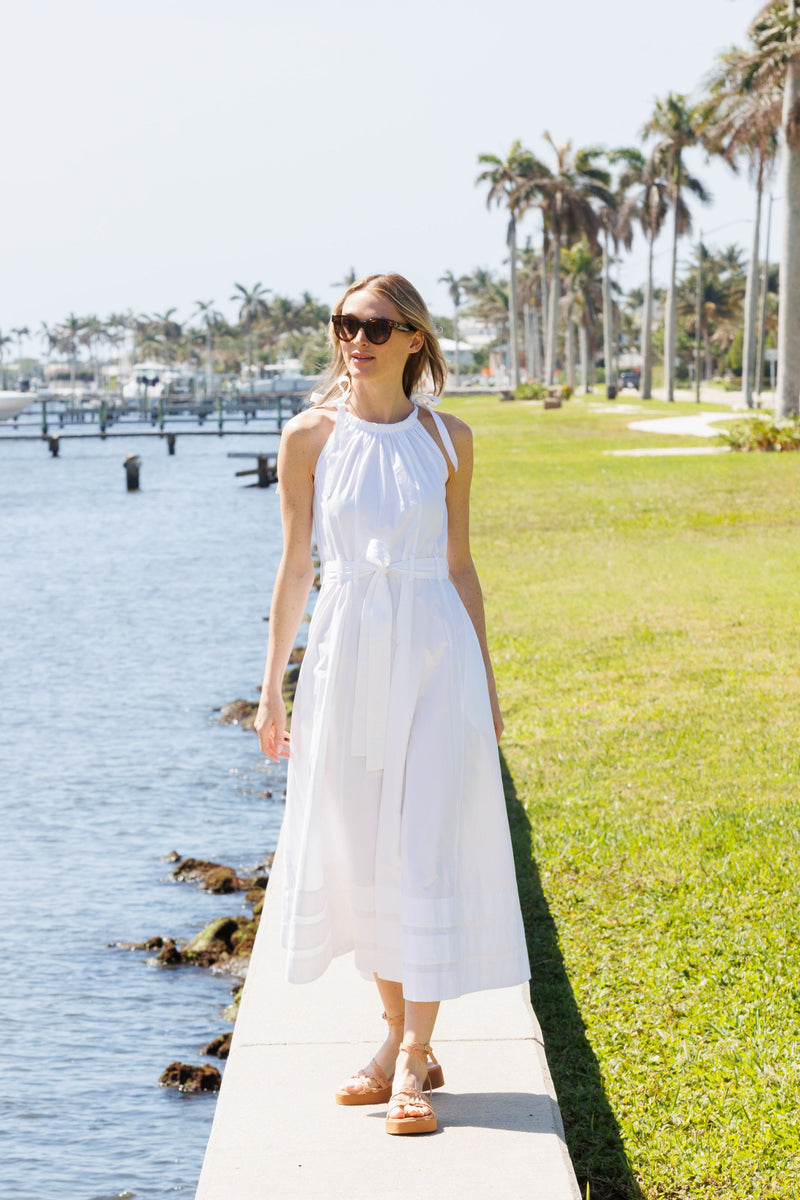 Cryder Dress - Blanc