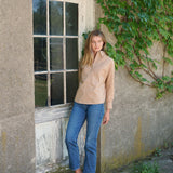 Tuxedo Shirt - Bisque