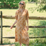 Cordelia Coatue Printed - Tobacco Blossom