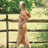 Cordelia Coatue Printed - Tobacco Blossom