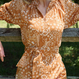 Cordelia Coatue Printed - Tobacco Blossom