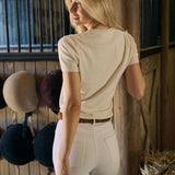Bell Pant Corduroy - Egret