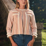 Rowan Fringe Jacket - Bisque