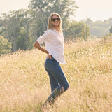 Carolyn Shirt Oxford - Blanc