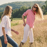 Carolyn Shirt Oxford - Nantucket Red