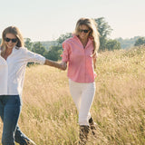 Carolyn Shirt Oxford - Nantucket Red