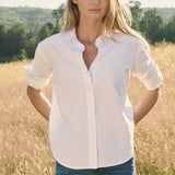 Carolyn Shirt Oxford - Blanc