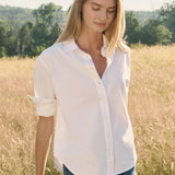Carolyn Shirt Oxford - Blanc