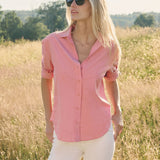 Carolyn Shirt Oxford - Nantucket Red