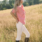 Carolyn Shirt Oxford - Nantucket Red