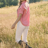 Carolyn Shirt Oxford - Nantucket Red