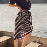Tropez Pareo - Peacoat Bande