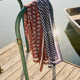 Tropez Pareo - Peacoat Bande