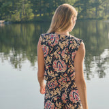 Slim Shell Top - Noir Plume