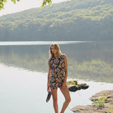 Slim Shell Top - Noir Plume
