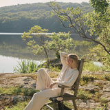 Falmouth Wide Leg Pant - Warm White