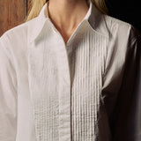 Tuxedo Shirt - Blanc