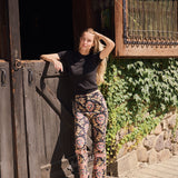 Bell Pant Twill - Noir Plume