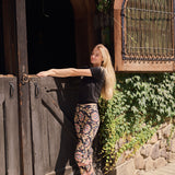 Bell Pant Twill - Noir Plume